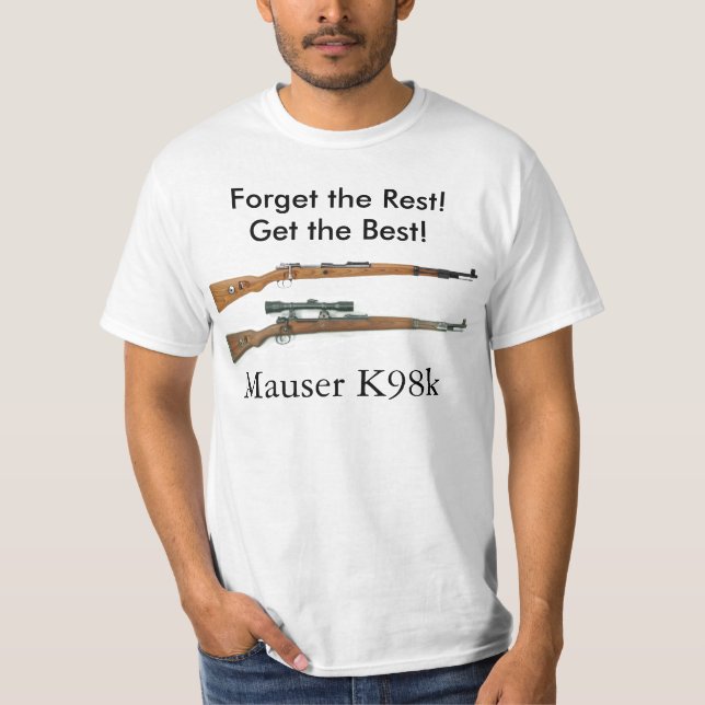 Mauser K98k rifle T-Shirt (Front)