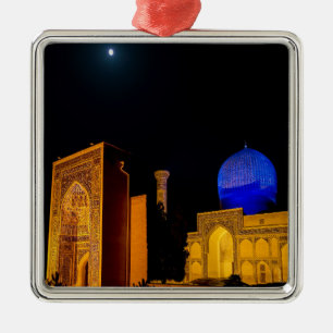 Mausoleum of Amir Timur - Samarkand, Uzbekistan Metal Tree Decoration