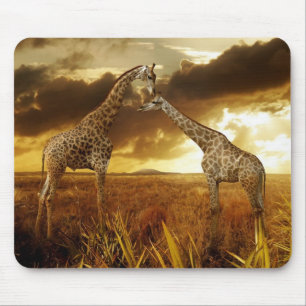Mauspad Giraffen Mouse Pad