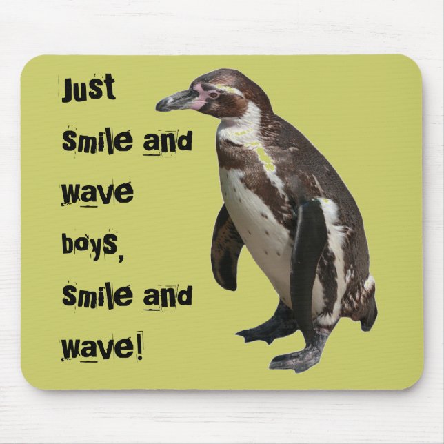 Mauspad Penguin 01 Mouse Pad (Front)