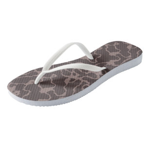 Mauve Abstract Jandals