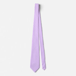Mauve Classic Geometric Tie