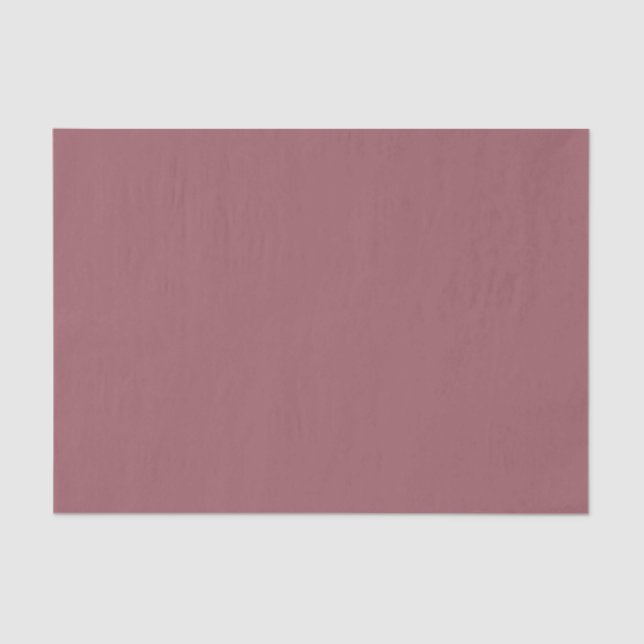 Mauve Dusty Pink Tissue Paper (Front)