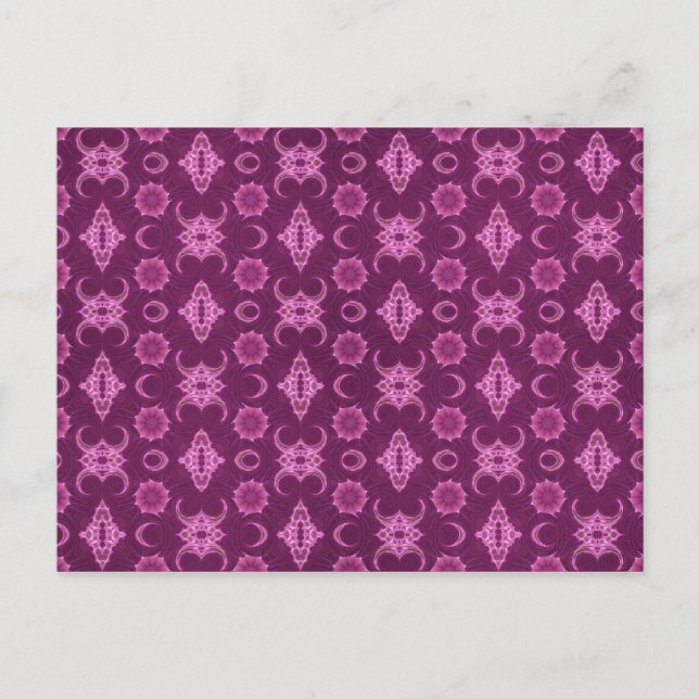 Mauve for you postcard (Front)
