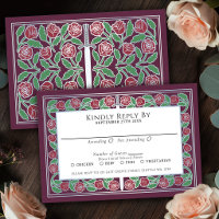 Mauve Mediaeval Silver Floral Sword Royal Wedding