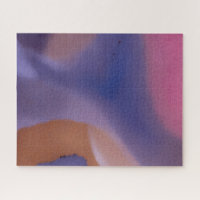 “Mauve Mirage Flow” – Abstract Pink Blue Peach