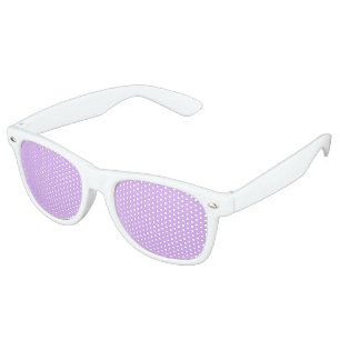 Mauve, pale violet hex code e0b0ff retro sunglasses