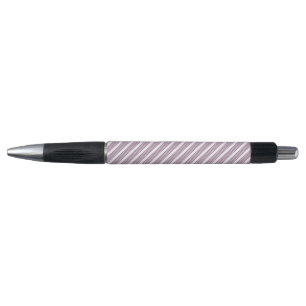 Mauve purple and white five stripes pattern