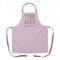 Mauve Purple Personalised Apron Custom Text & Logo