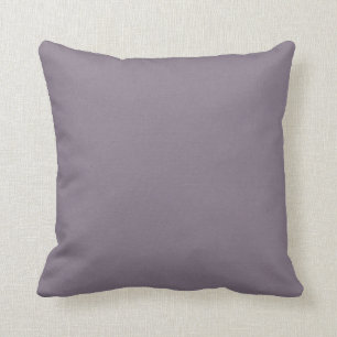 Mauve Purple Solid Accent Cushion