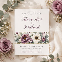 Mauve & Sage Floral Wedding
