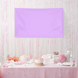 Mauve Solid Colour Banner