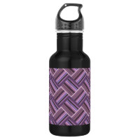 Mauve stripes diagonal weave pattern