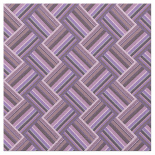 Mauve stripes diagonal weave pattern fabric