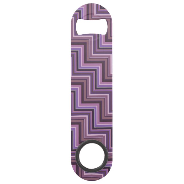 Mauve stripes stairs pattern (Front)