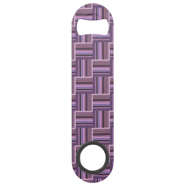 Mauve stripes weave pattern (Front)