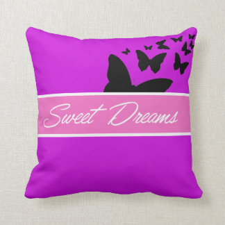 mauve sweet dreams cushion