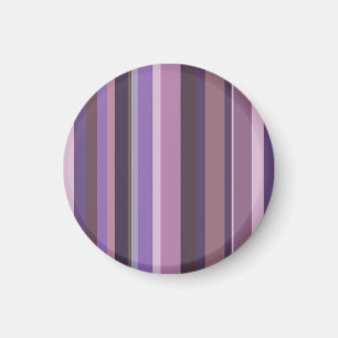 Mauve vertical stripes magnet