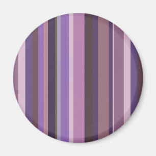 Mauve vertical stripes magnet