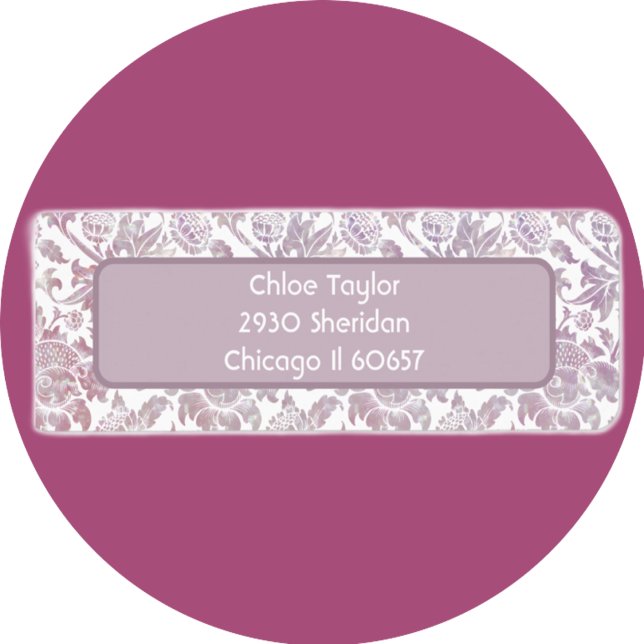 Mauve vintage botanical pattern   (Creator Uploaded)