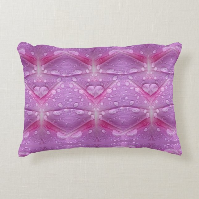 Mauve With Pink Decorative Cushion (Front)