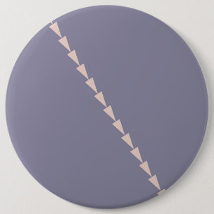 MauveHaze Luxe Metallic Purple 6 Cm Round Badge