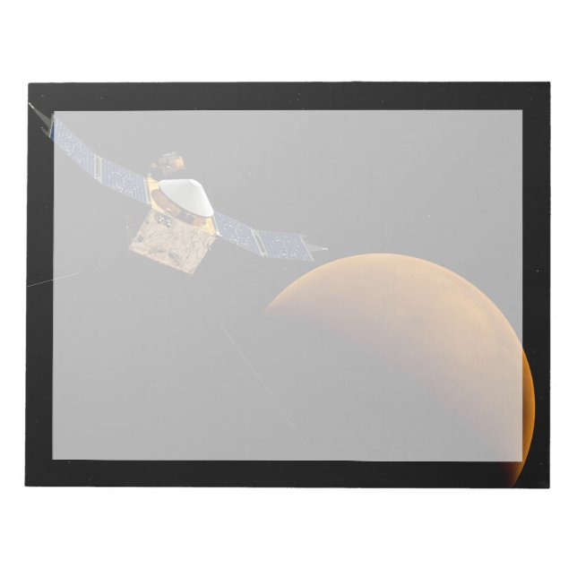Maven Spacecraft. Notepad (Front)