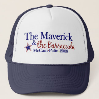 Maverick and Barracuda (McCain Palin 2008) Trucker Hat