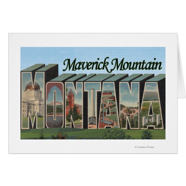 Maverick Mountain, Montana (Front Horizontal)