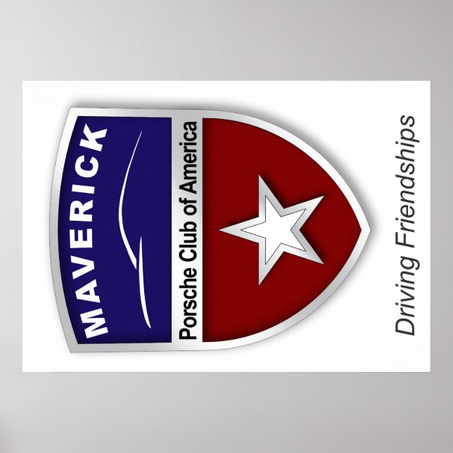 Maverick Region logo poster (Front)