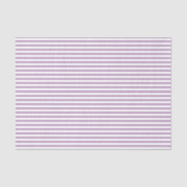 Maverick Violet Striped  Tissue Paper (Front)
