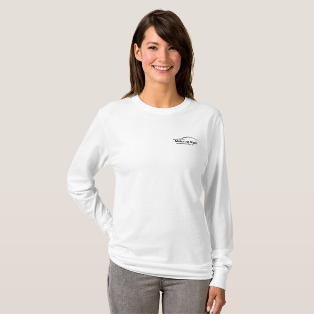 Mavs 55th Anniversary women's with long sleeves T-Shirt (Front Full)