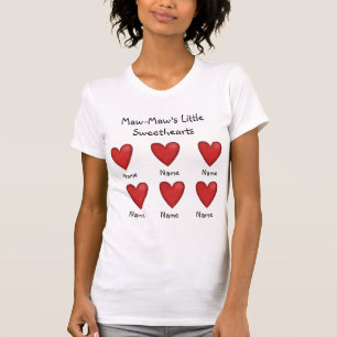 Maw-Maw's Little Sweethearts Ladies Top Template