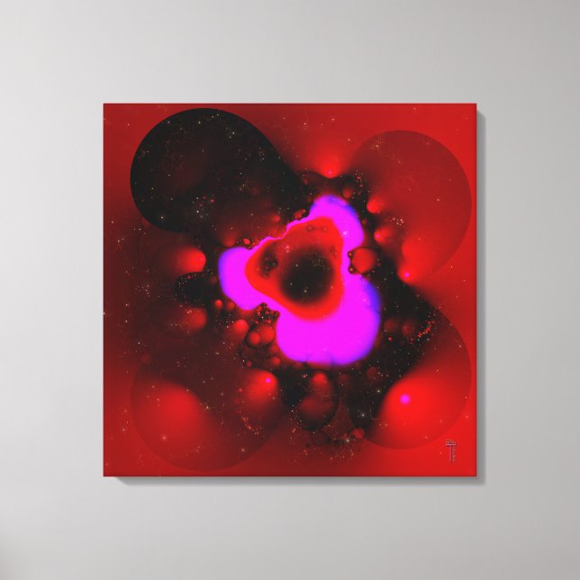 Maw of the Ualox Nebula  Wrapped Canvas (Front)