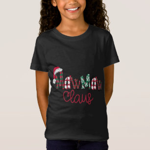 Mawmaw Clause Cute Art - Christmas T-Shirt