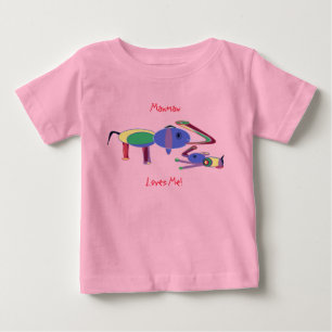 Mawmaw luvs me (Front Design Only) Baby T-Shirt