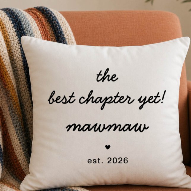 Mawmaw Pillow Gift | Best Chapter Yet (Creator Uploaded)