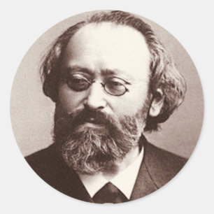 Max Bruch Classic Round Sticker