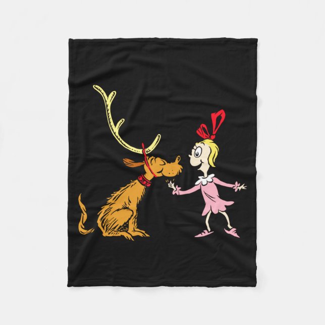 Max Cindy Lou Who Toddler  Fleece Blanket (Front)