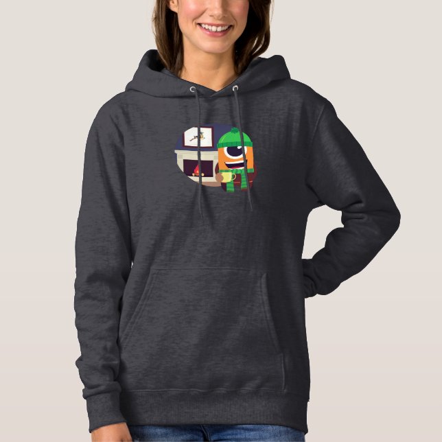 Max Coffee by the fire Hoodie (Front)