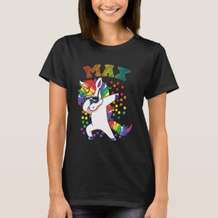 Max Dabbing Unicorn T-Shirt