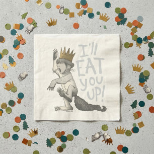 Max   I'll Eat You Up! Napkin