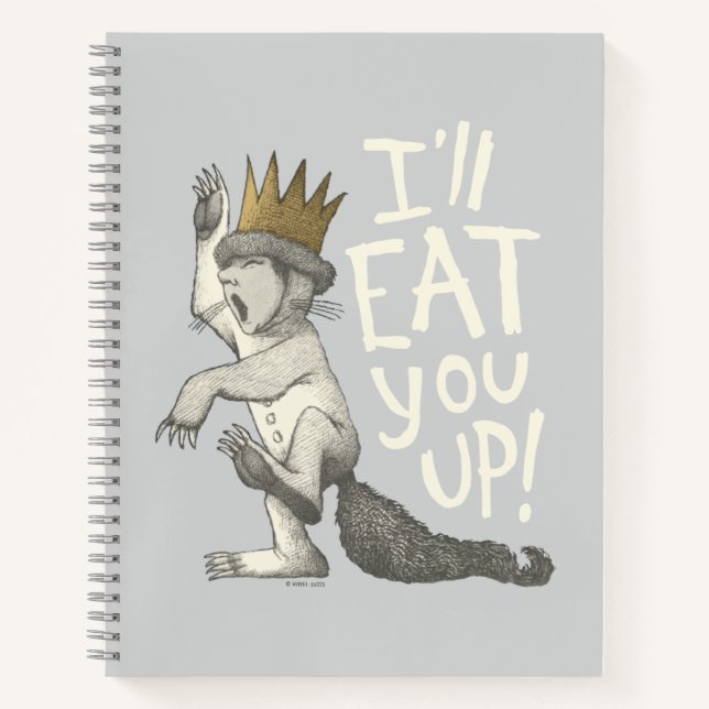 Max | I'll Eat You Up! Notebook (Front)