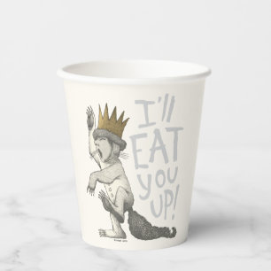 Max I'll Eat You Up! Paper Cups