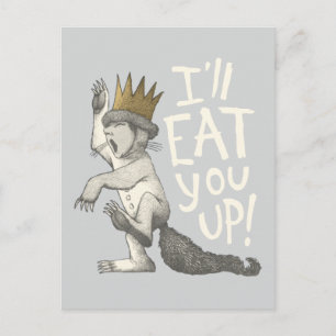 Max   I'll Eat You Up! Postcard