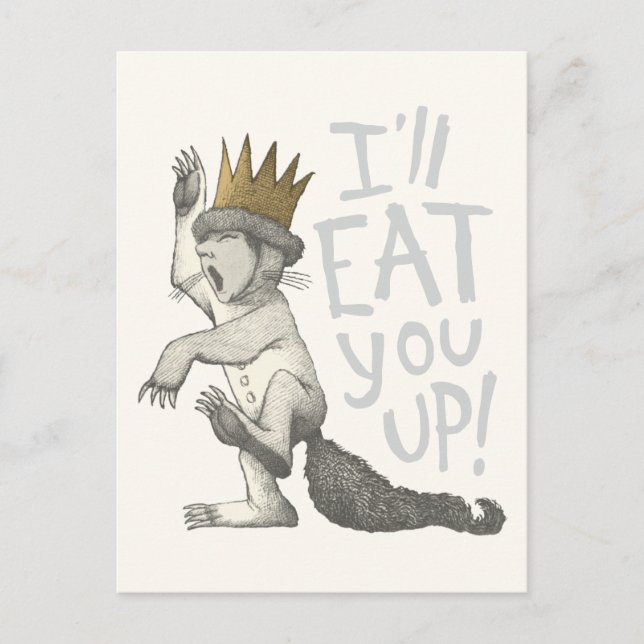Max | I'll Eat You Up! Postcard (Front)