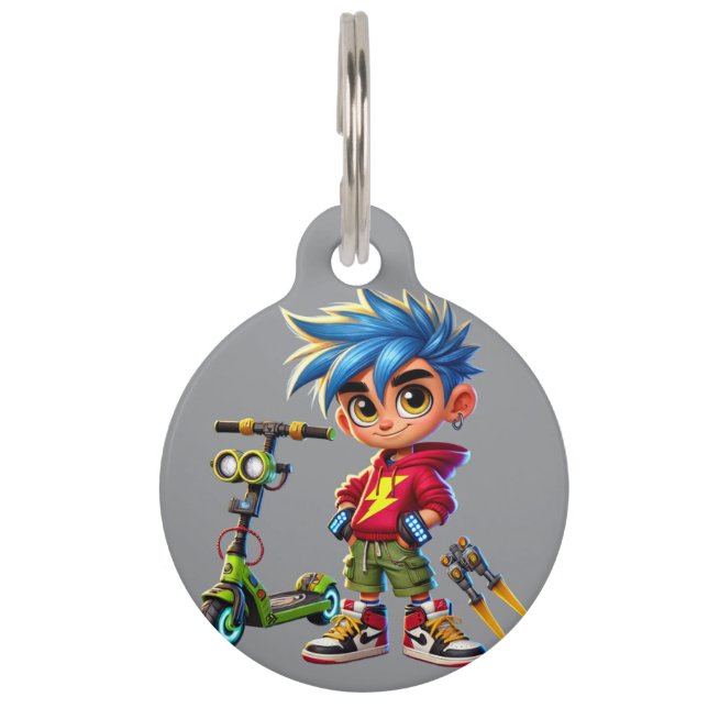 Max Rockett Pet Tag (Front)