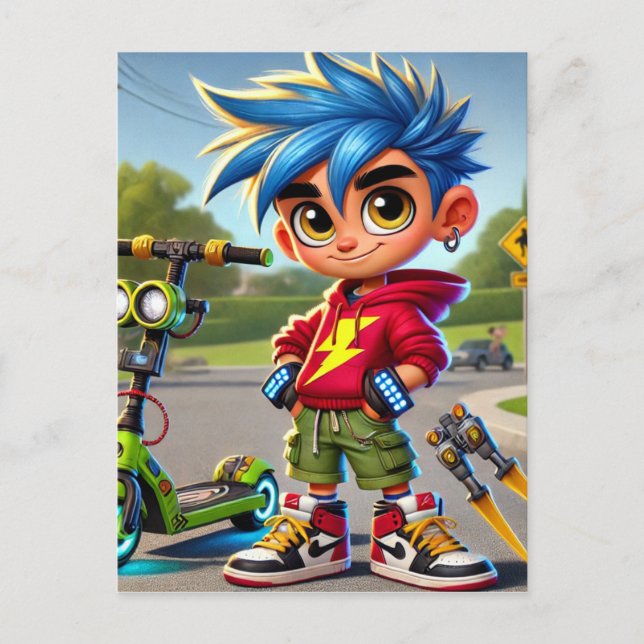 Max Rockett Postcard (Front)