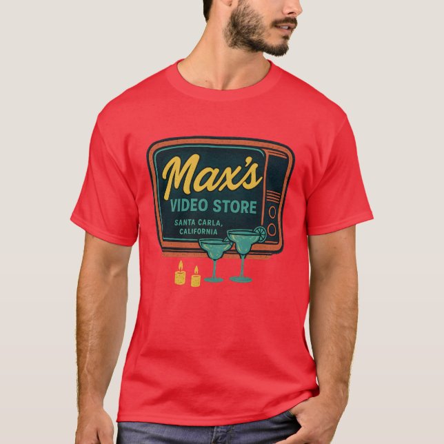 Max’s Video Store T-Shirt (Front)