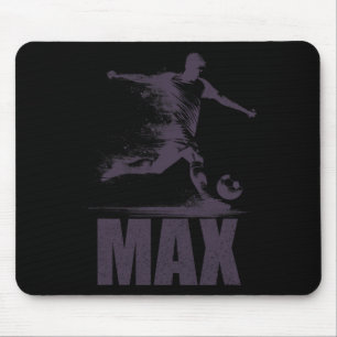 Max Soccer Boys Personalized First Name Max T Shir Mouse Pad